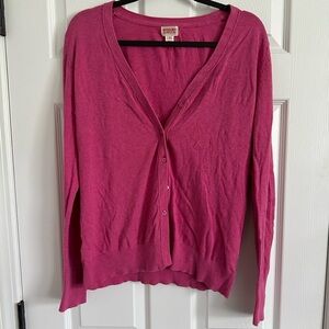 Women’s Pink Cardigan - XL